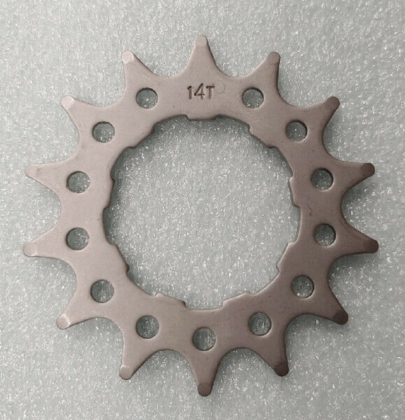 MCS 14t Chromoly Shimano-type cog for BMX Cassette hubs - 3/32"