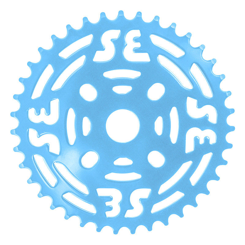 SE Racing 39T BMX Steel Sprocket / Chainwheel  - Light Blue