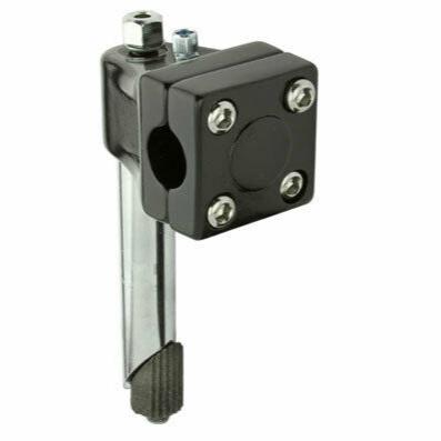 Black BMX Quill Stem for threaded 1