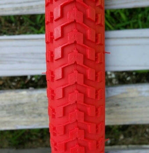 20x1.75 CST Snakebelly BMX tire - Red w /Skinwall
