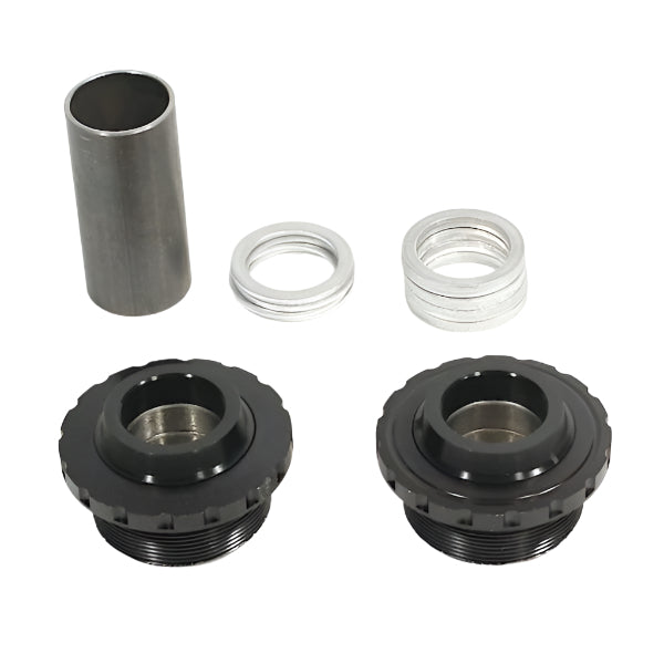 19mm Profile Racing Euro Inboard BMX Bottom Bracket Set - Black - USA Made
