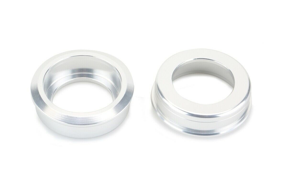 Haro Fusion American to Mid Bottom Bracket Cup Set - Aluminum - Silver