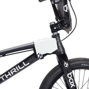 Box Two BMX Side Number Plate - Black/White