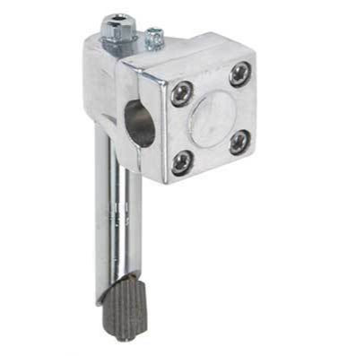 Silver BMX Quill Stem for threaded 1