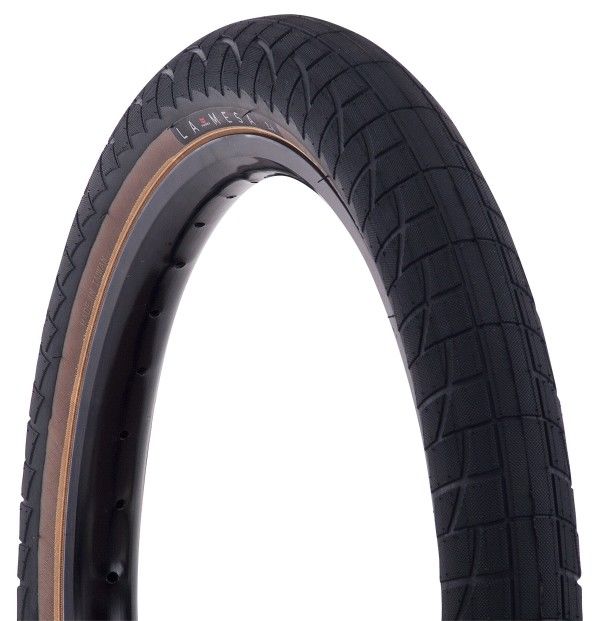 20x2.40 Haro LaMesa BMX Tire - Black w/ Tan Skinwall
