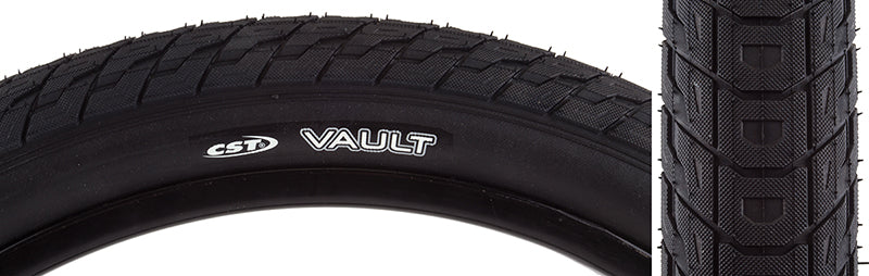 20x2.40 CST Vault BMX tire - All Black