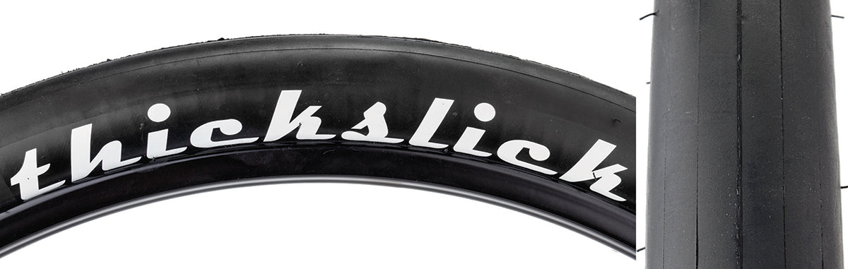 27.5x1.95 WTB ThickSlick Comp Cruiser BMX Tire Black BMXGuru