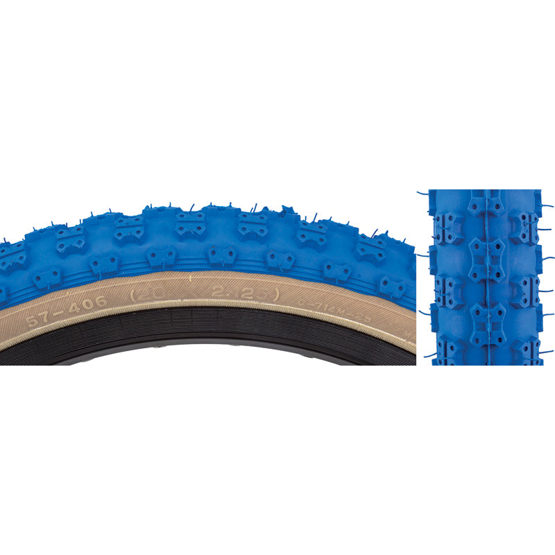 CST Comp III BMX Tire Blue w/ Light Skinwall BMXGuru