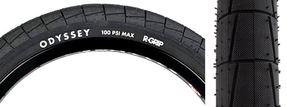 Odyssey BMX Broc Raiford Signature Tire - 100psi - 20x2.40 - All Black