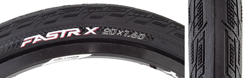 20x1.60 Tioga Fastr-X BMX tire - Black
