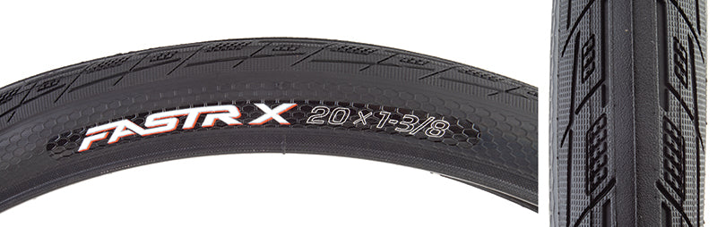 20x1-3/8 Tioga Fastr-X BMX tire - Black