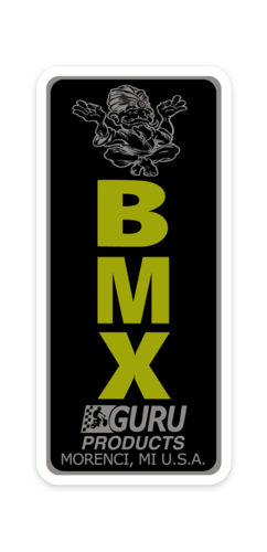 BMXGuru Stickers - Multiple Designs