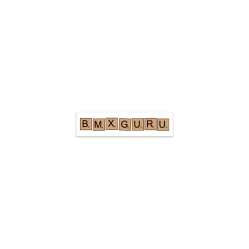 BMXGuru Stickers - Multiple Designs