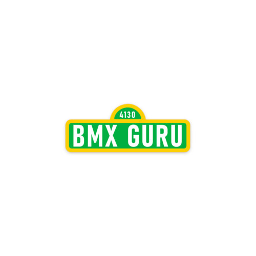 BMXGuru Stickers - Multiple Designs