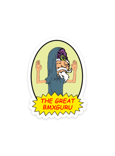 BMXGuru Stickers - Multiple Designs