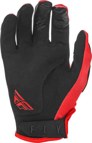 Fly Kinetic K121 BMX Gloves - Size 12 / Men's XX-Large (2X) - Red / Gray / Black