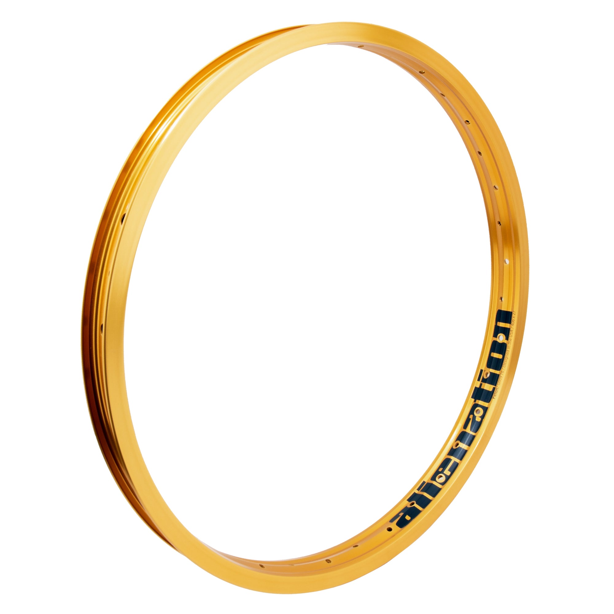 20" (406mm) Alienation Felon Double Wall BMX Rim - 36H - Gold