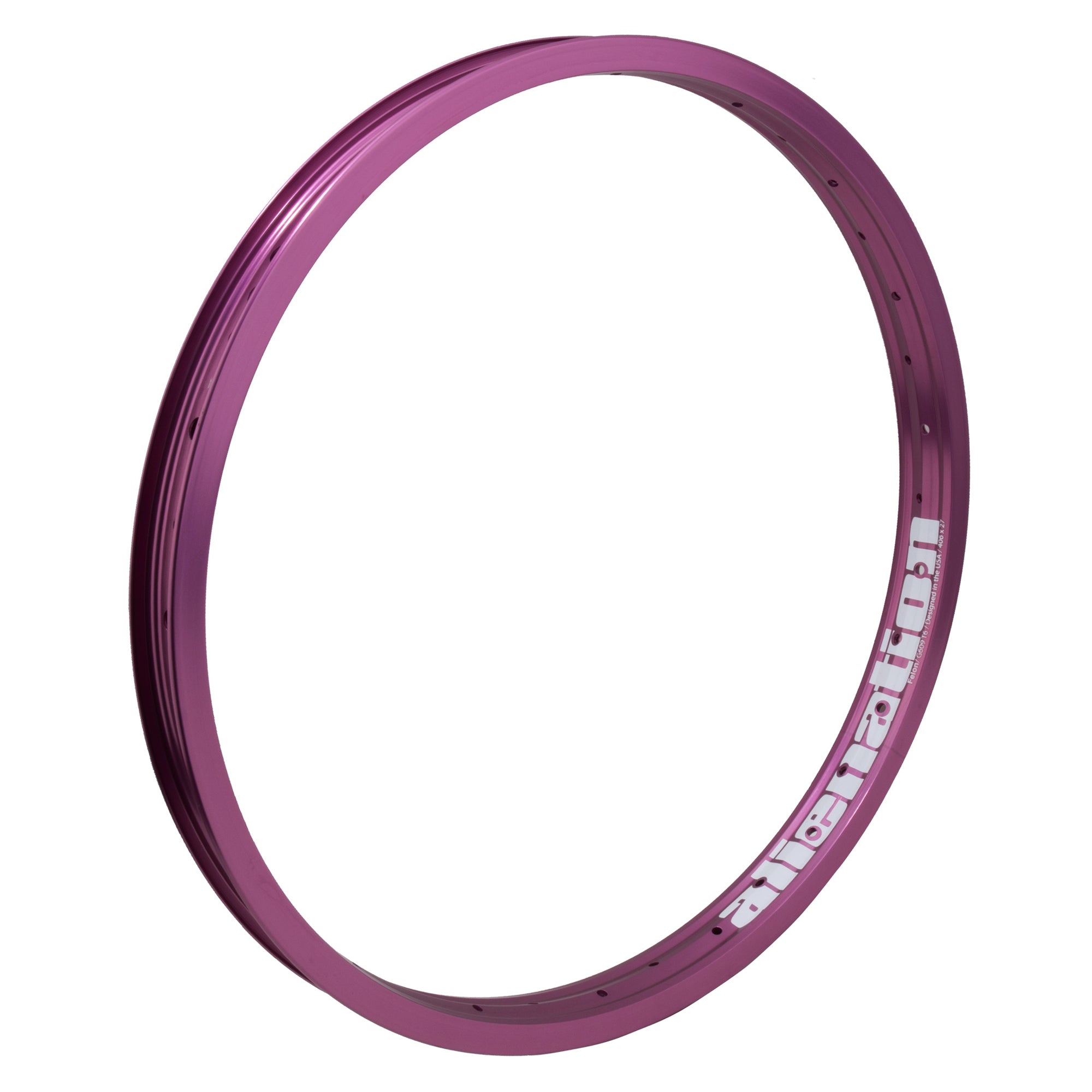 20" (406mm) Alienation Felon Double Wall BMX Rim - 36H - Purple