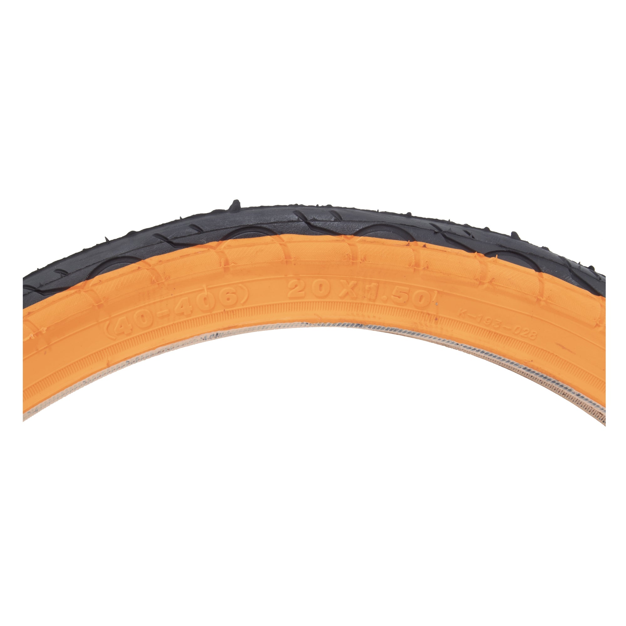 20x1.50 Kenda Kwest BMX/Recumbent Tire - Orange/Black