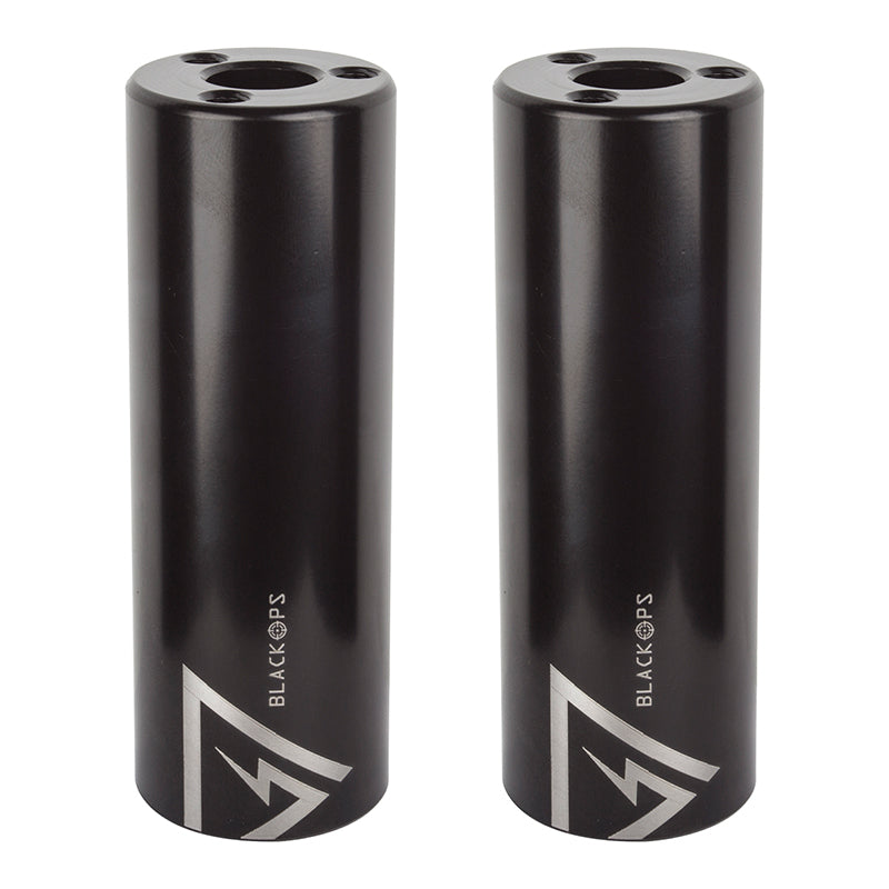 BlackOps Brinck Axle pegs (pair) - 14mm or 3/8" - Black