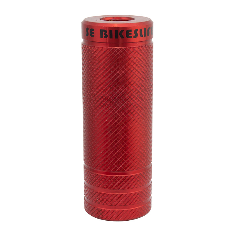 SE Wheelie Pegs BMX Axle pegs Pair 14mm 3 8 Red