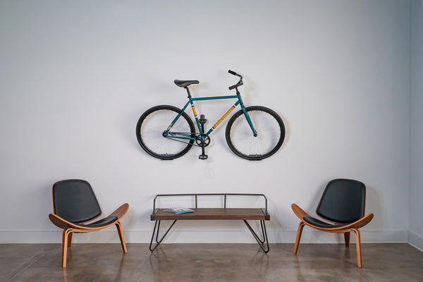 Pure Cycles Pitched Single Bike Wall Rack - BMXGuru.com / C&W Cycle