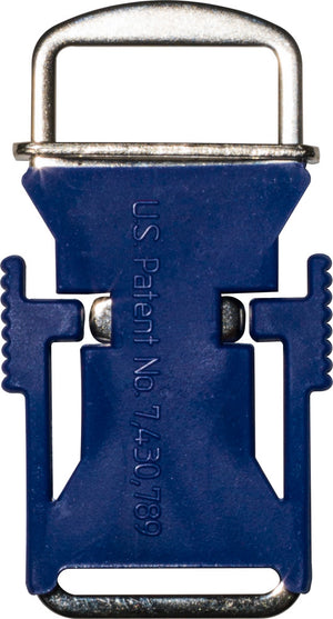 Echo Quick Release Helmet Buckle - Blue - USA Made