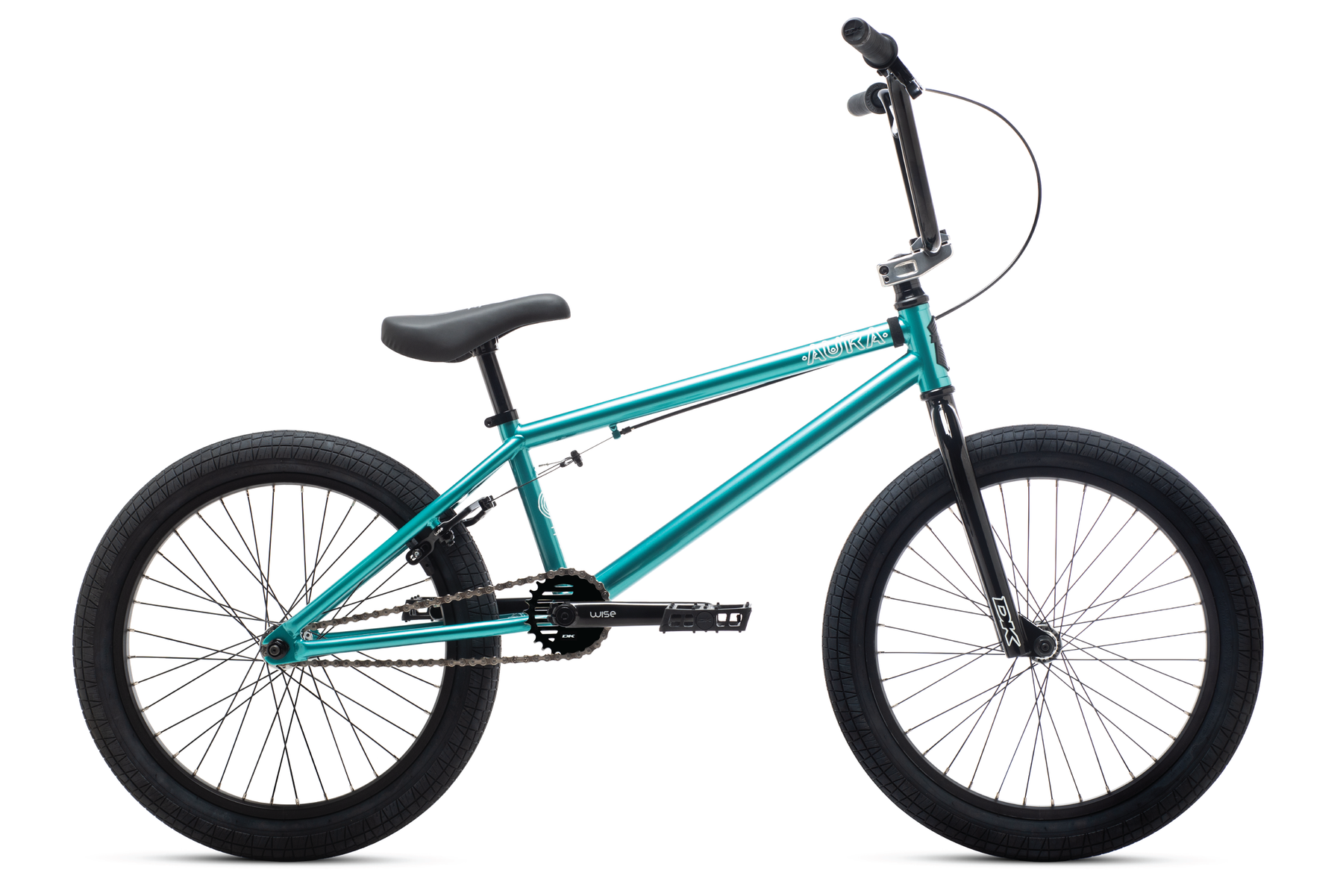 DK Aura 20" Complete BMX Bike - 20"TT - Ocean Green