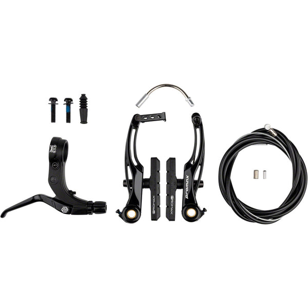 Promax P1 / Click Pro BMX VBrake Kit Long Reach (108mm) Black