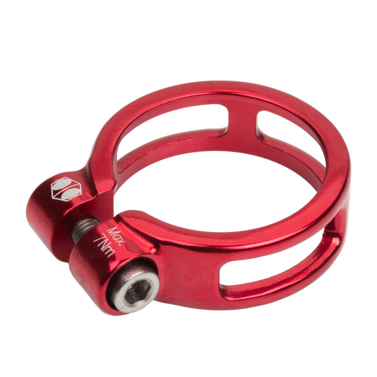 Box Helix Seat Post Clamp - 34.9mm - Red