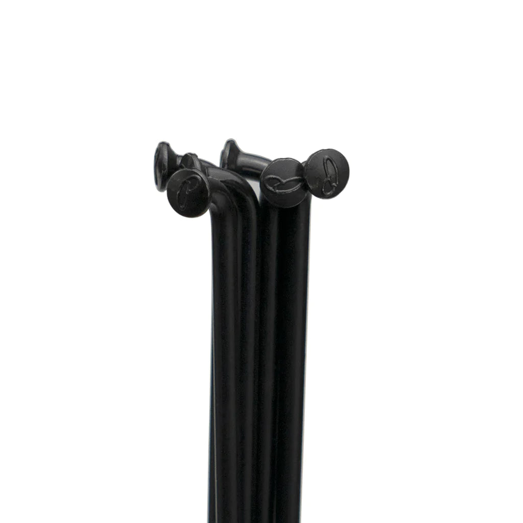 Premium Stainless Steel Spoke by Phil Wood - Single - Black (80mm-310mm)