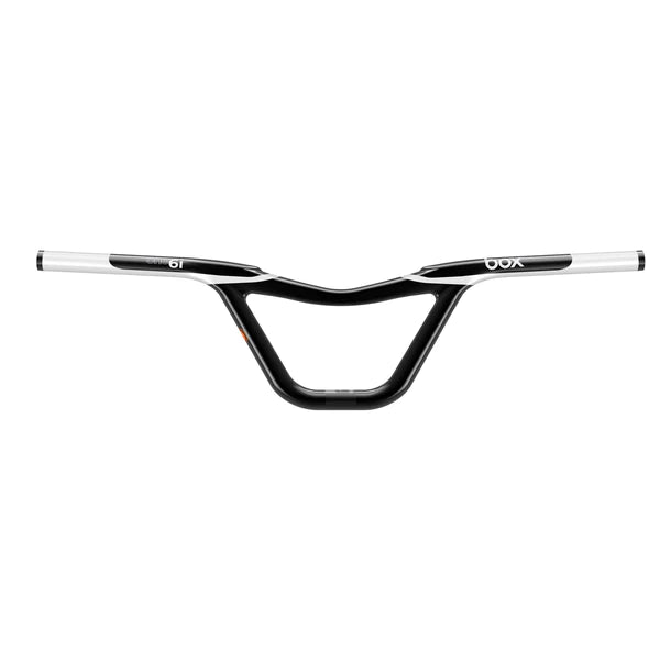 Box One Carbon Mini BMX Handlebars - 6" tall - Black