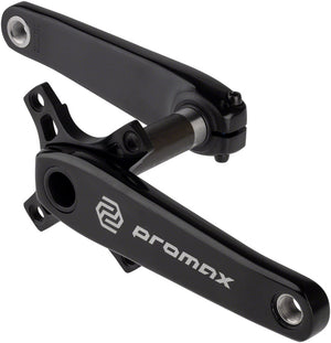 Promax HF-2 Hollow Forged 2-piece 24mm BMX Crank - 180mm - Black