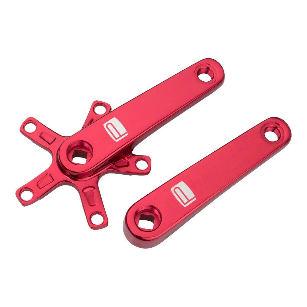 Promax SQ-1 BMX / Fixie Euro Crank Arms - 145mm - Red