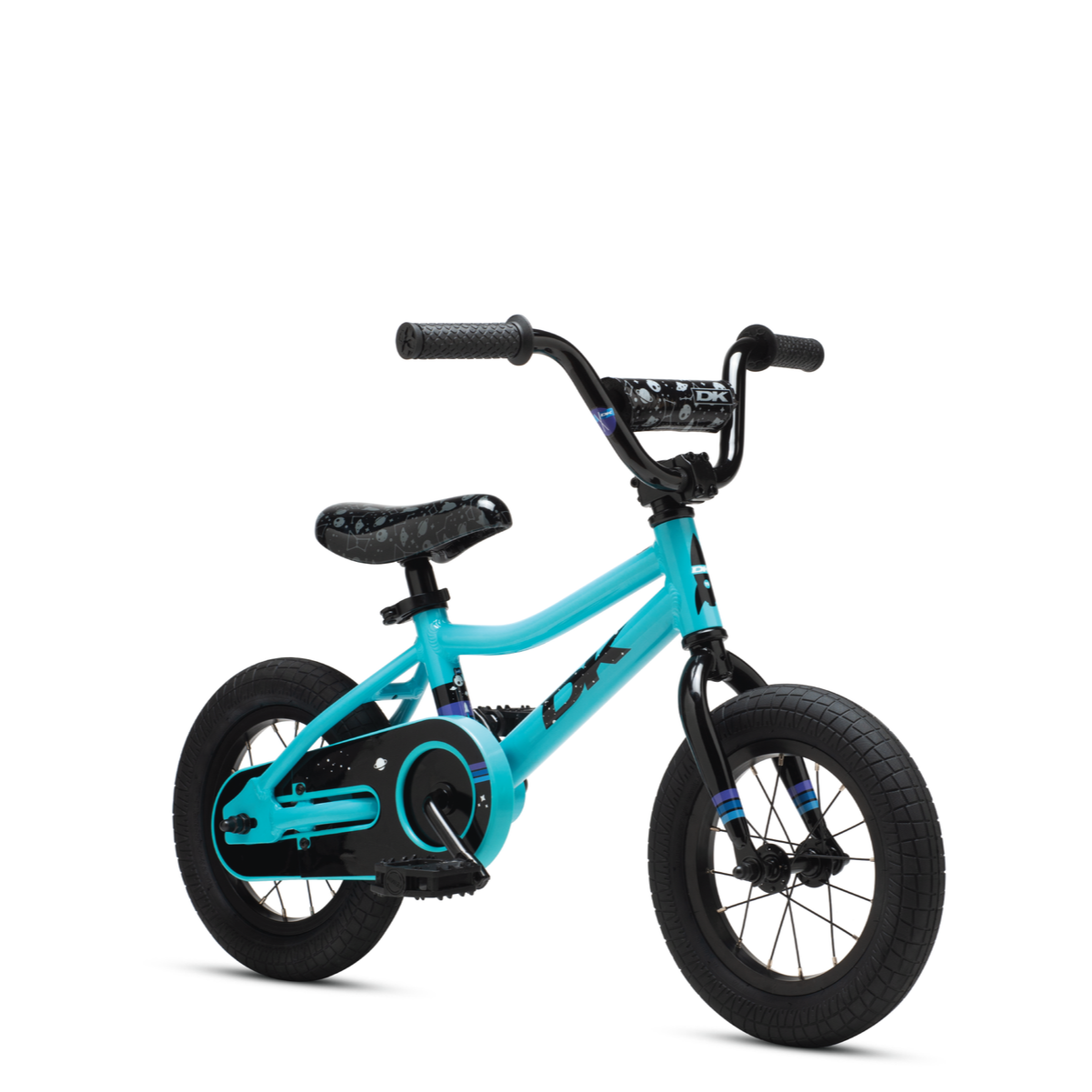 DK Devo 12" Complete BMX Bike - w/ training wheels - Blue