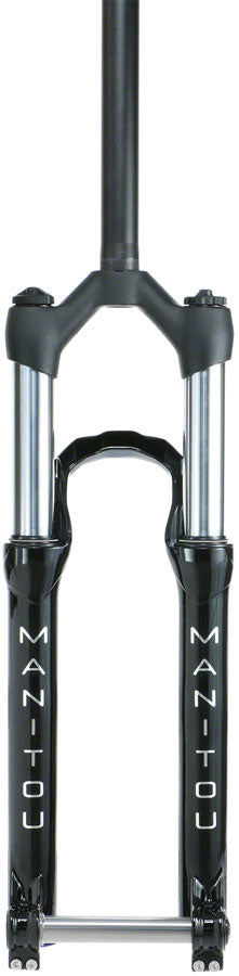 Manitou Circus Comp 26" Suspension Fork - 100 mm travel - 20mm Thru Axle - Gloss Black