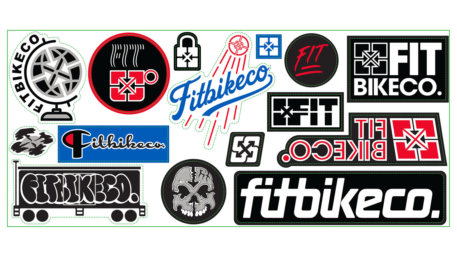 Fit bike co best sale stickers