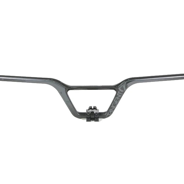 Tangent Vortex Carbon Mini BMX Handlebars - 5.5" tall - Black/Gray