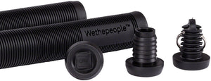 WeThePeople BMX Key Wedge Plastic Bar End Plugs - Black