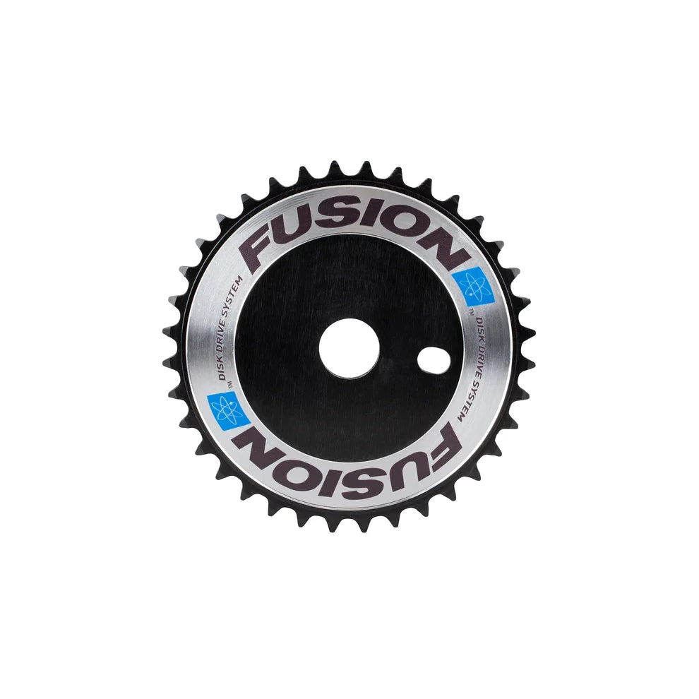 Haro Fusion Disc 36t BMX Sprocket / Chainwheel - Black/Silver