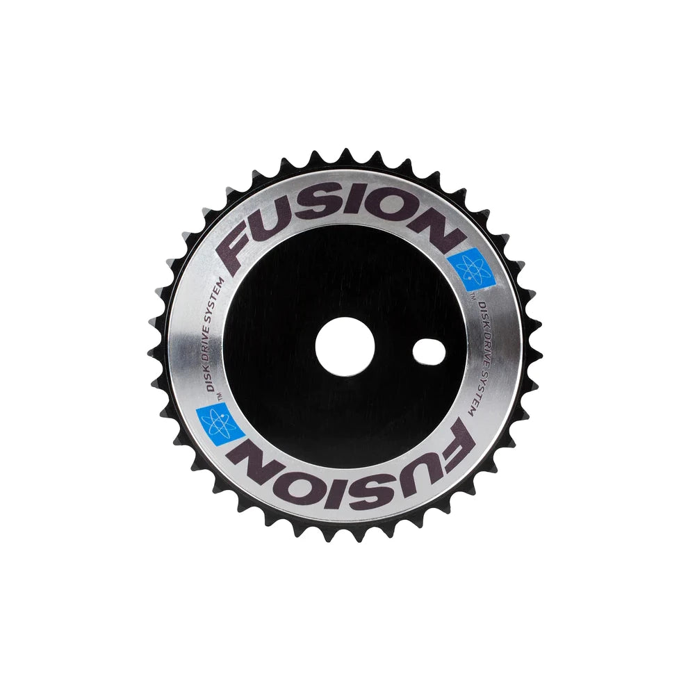 Haro Fusion Disc 39t BMX Sprocket / Chainwheel - Black/Silver
