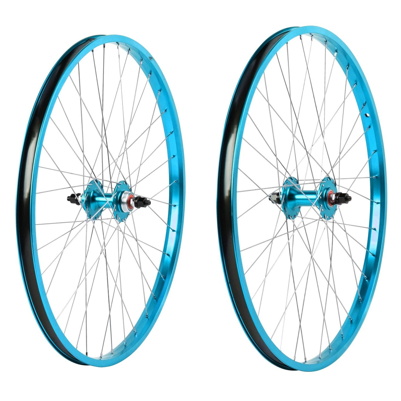 26" Haro Legends  BMX Wheelset - Sealed - Double Wall - Teal Blue