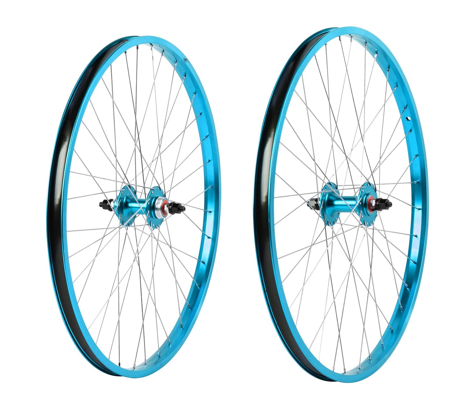 26" Haro Legends  BMX Wheelset - Sealed - Double Wall - Teal Blue