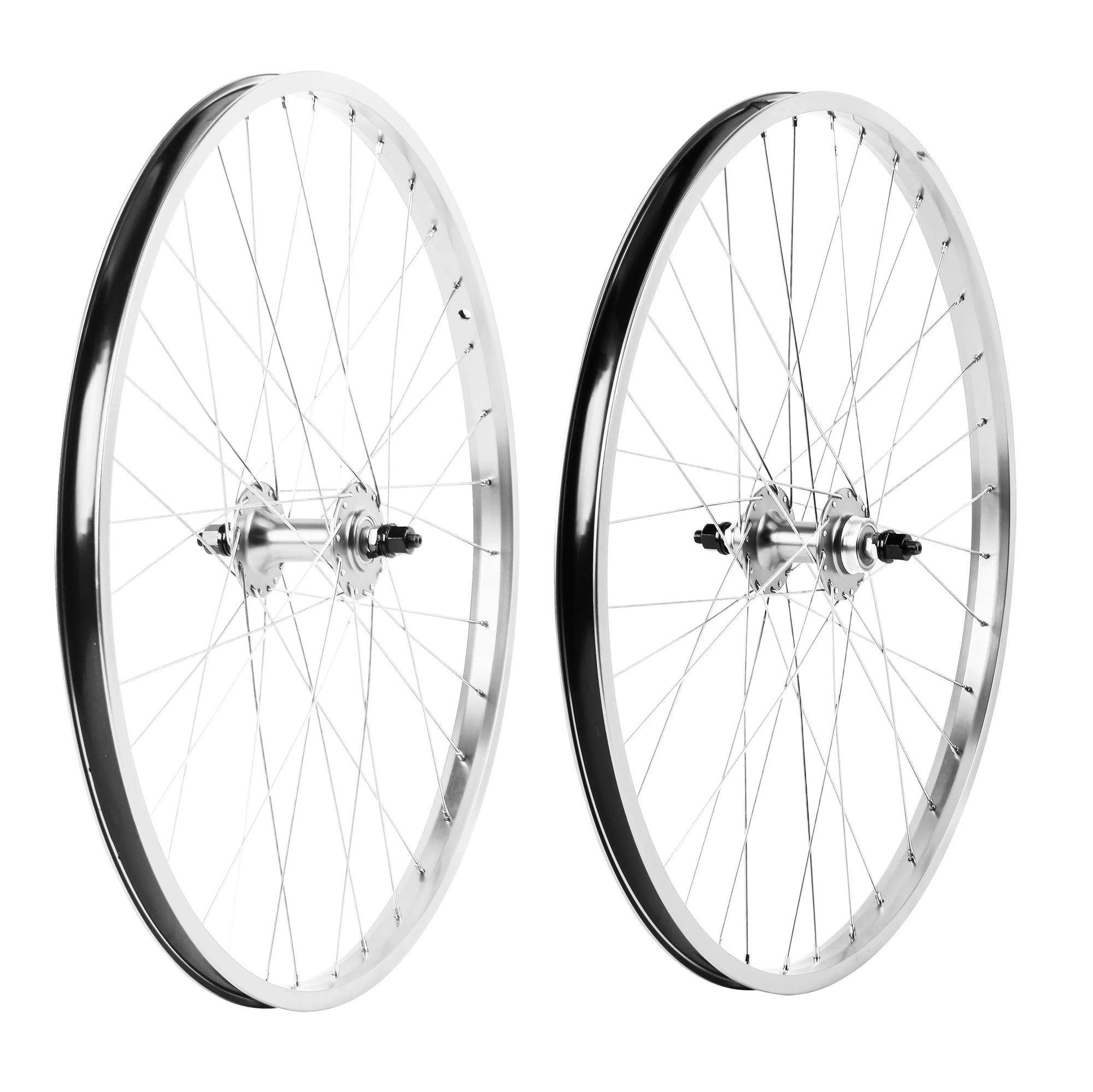 26" Haro Legends  BMX Wheelset - Sealed - Double Wall - Silver
