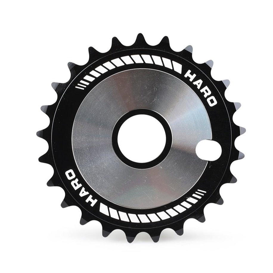 Haro Team Disc 25t BMX Sprocket / Chainwheel - Compact Disc - Black/Silver