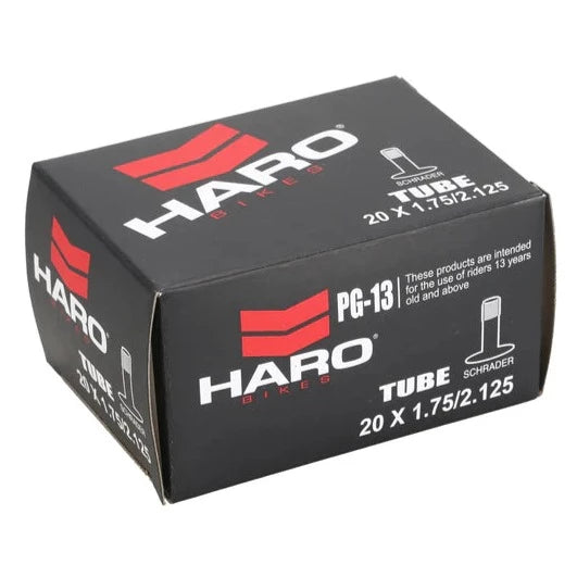Haro 20x1.75-2.125 Standard Schrader Valve Inner Tube