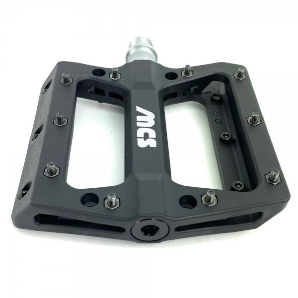 mcs pedals MCS PC Sealed BMX Platform Pedals Plastic - 9/16"