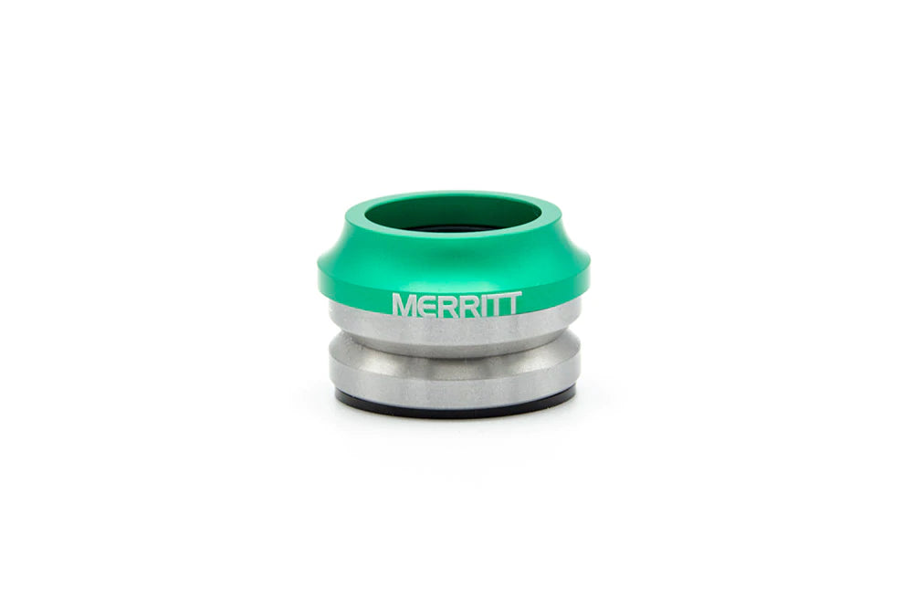 Merritt Low Top 1-1/8" Integrated BMX Headset - Aquafresh Green