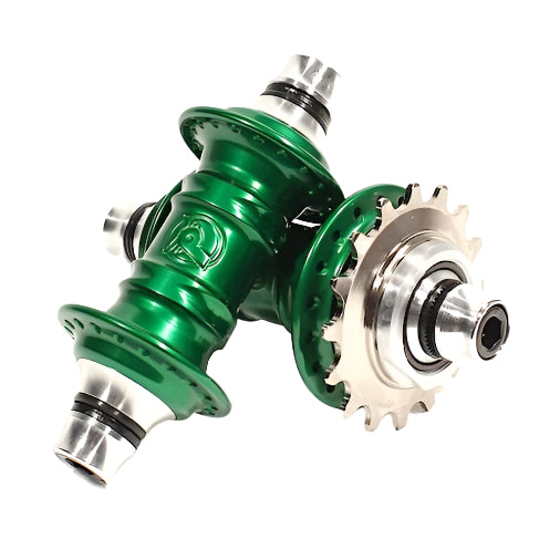 Profile Race Mini Cassette Hubset - 36H - Green - USA Made