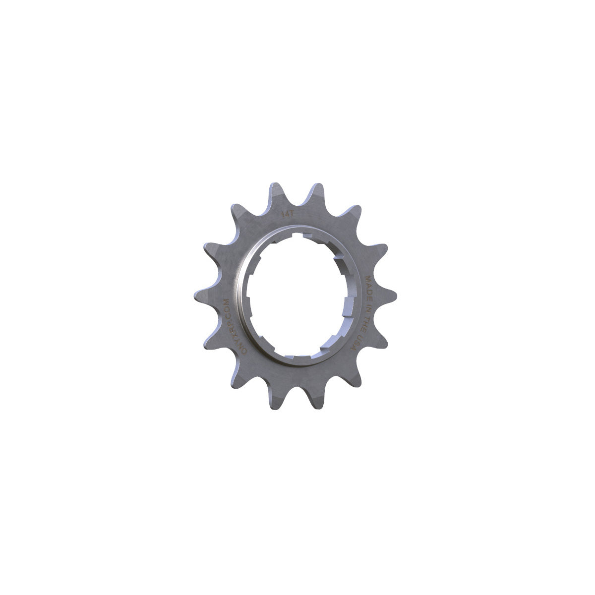 Onyx Racing 14t Stainless Steel Cog for BMX Cassette hubs - 3/32"